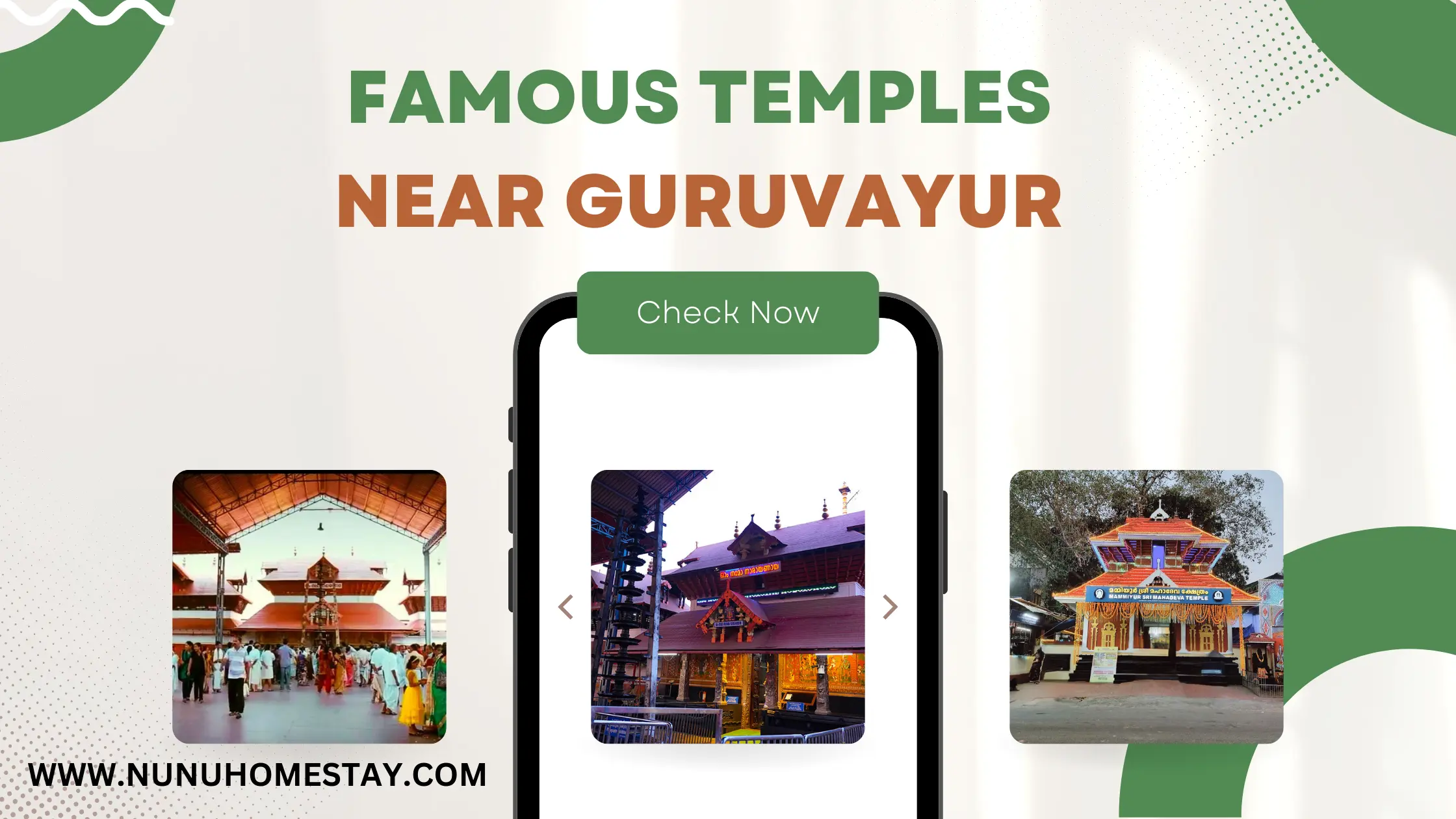 famous temples near guruvayur